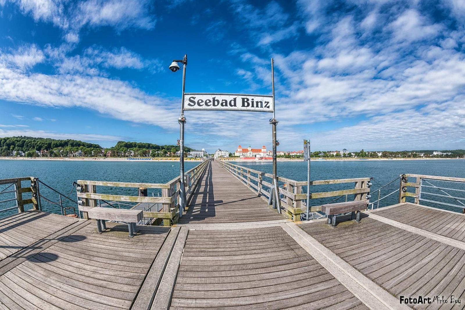 Strandvilla Glueckauf Binz Bagian luar foto