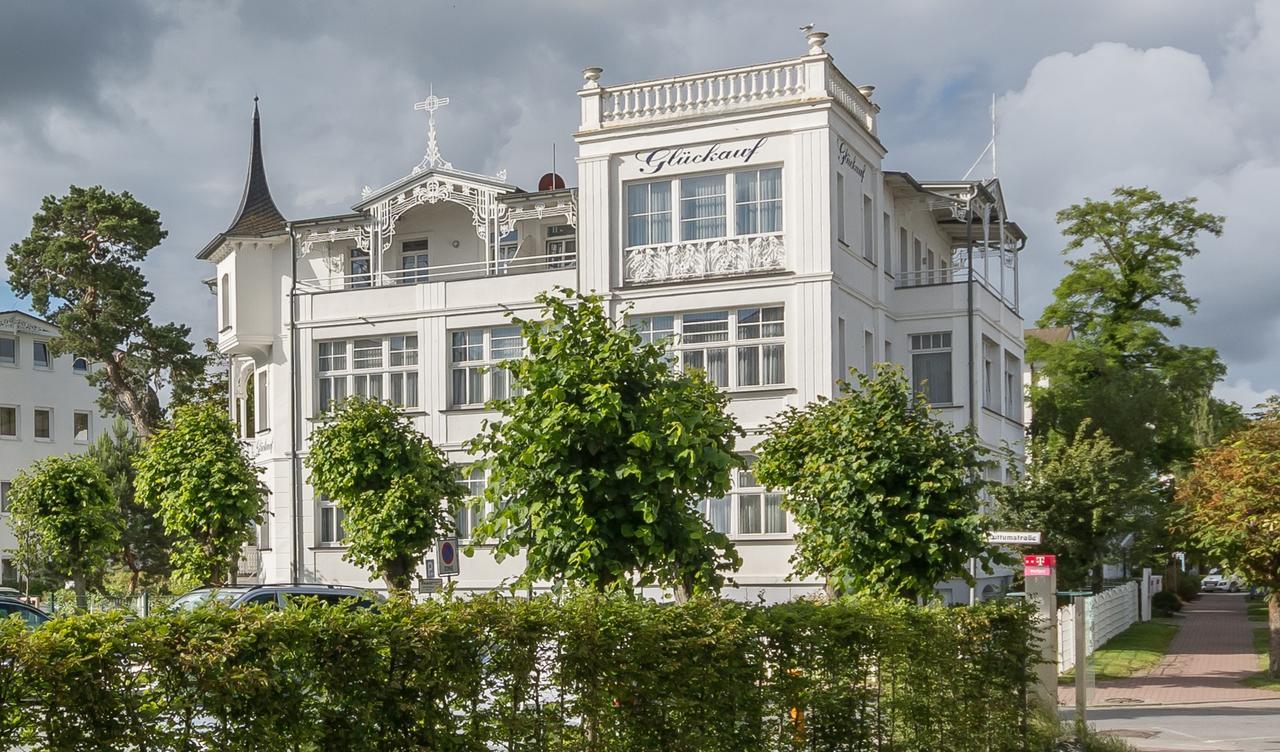 Strandvilla Glueckauf Binz Bagian luar foto