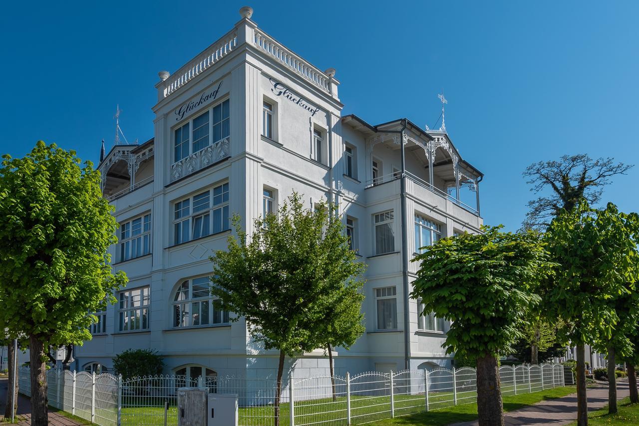 Strandvilla Glueckauf Binz Bagian luar foto